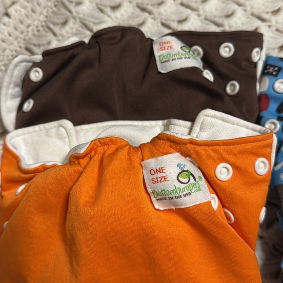 Cloth diaper lot Bottombumper with inserts - Picture 2 of 8